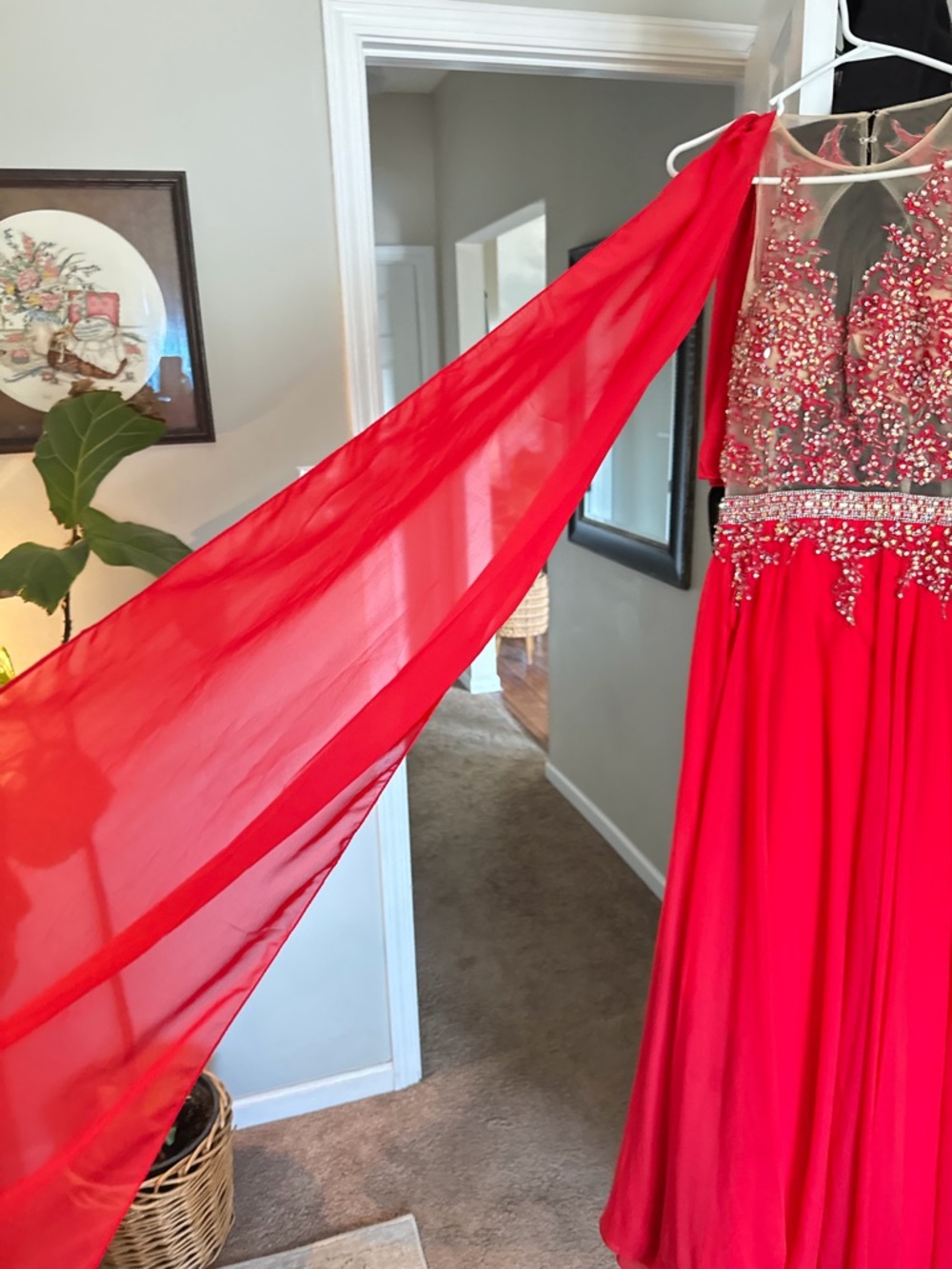 Red Prom Dress - Picture 5 of 9
